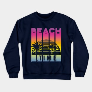 Beach Time Crewneck Sweatshirt